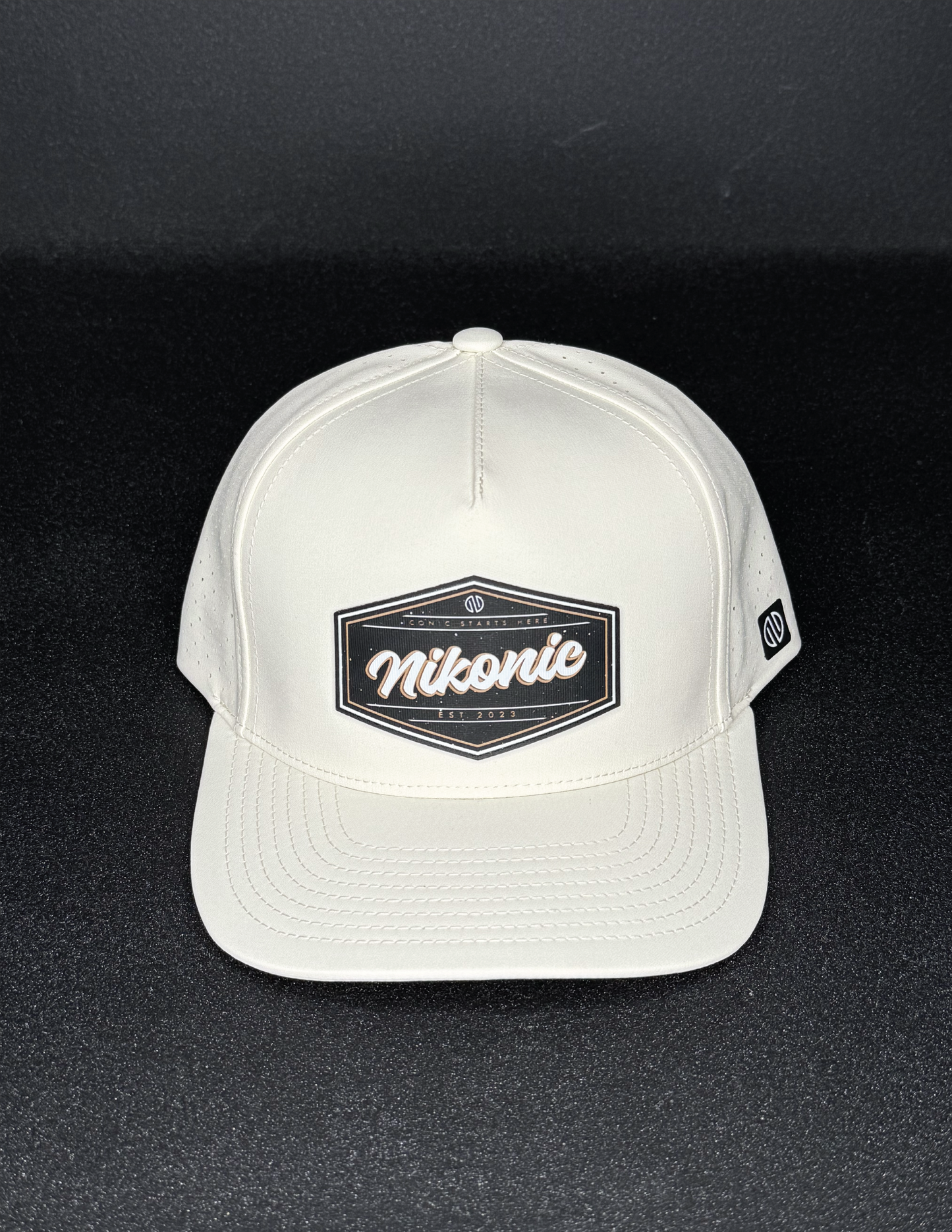 Nikonic Apparel - Classic 5 Panel Perforated Snapback