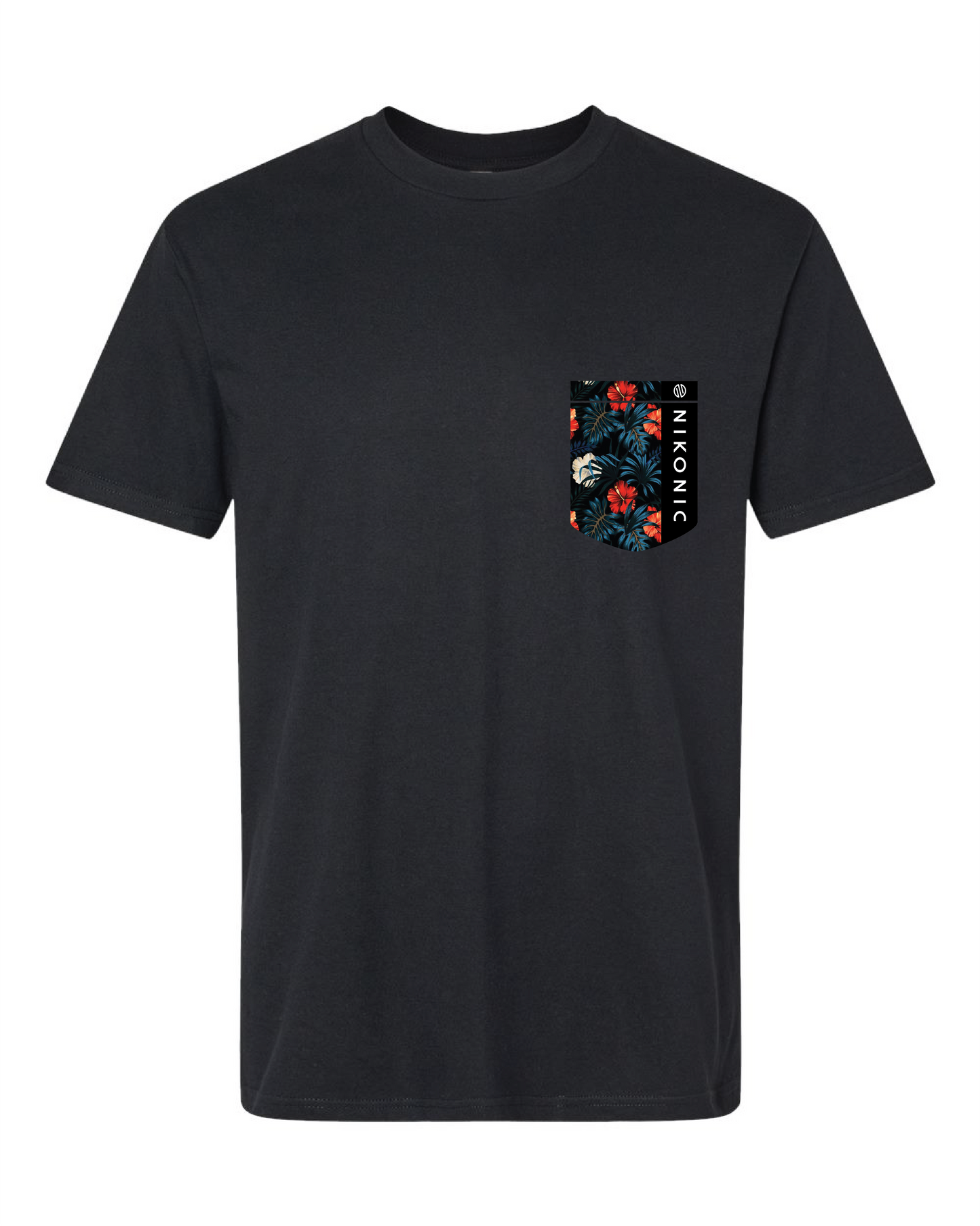 Nikonic Tee - Series No 1 Dark Floral Print