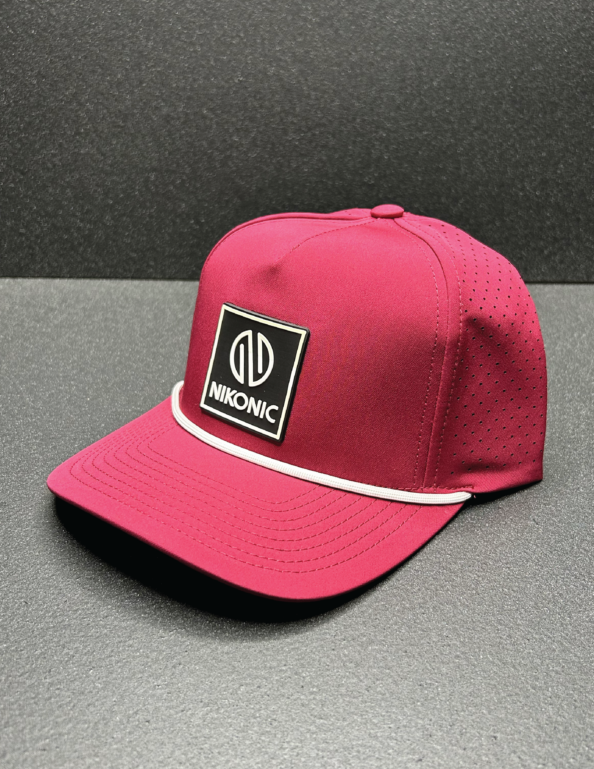 Nikonic Series No 2 - 5 Panel Hat Berry – Nikonic Apparel Nikonic Series No 2 - 5 Panel Hat Berry – Nikonic Apparel