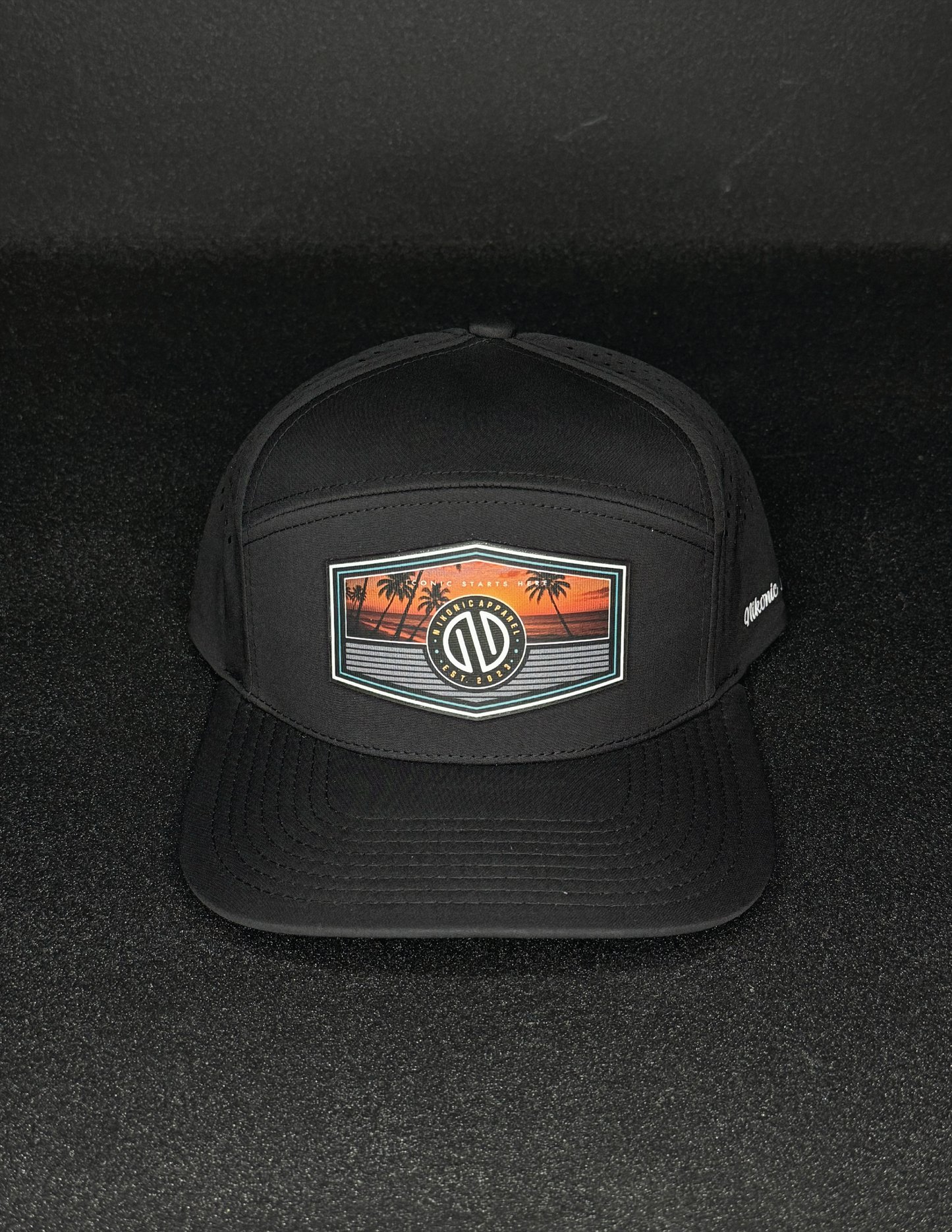 Nikonic Sunset - Classic 6 Panel Perforated Snapback