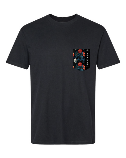 Nikonic Tee - Series No 1 Dark Floral Print