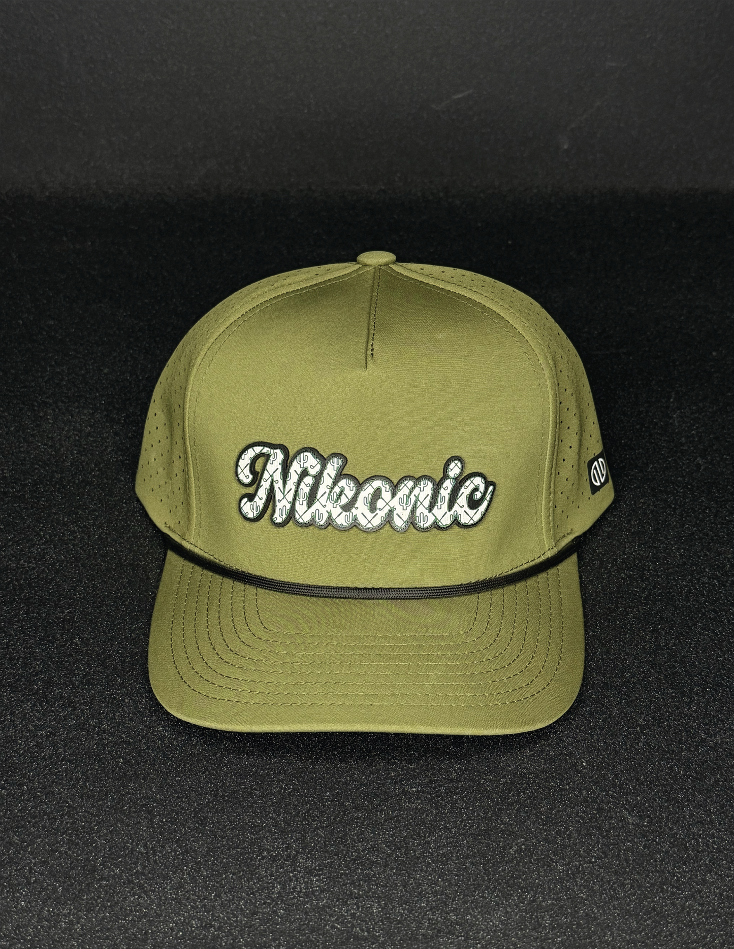 Nikonic Desert Golf - Classic 5 Panel Perforated Snapback